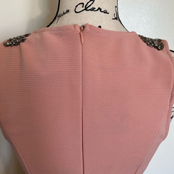 A’GACI Fitted Beaded Dress Size M - Picture 7 of 7